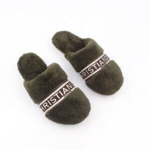 Dior Fur Slippers